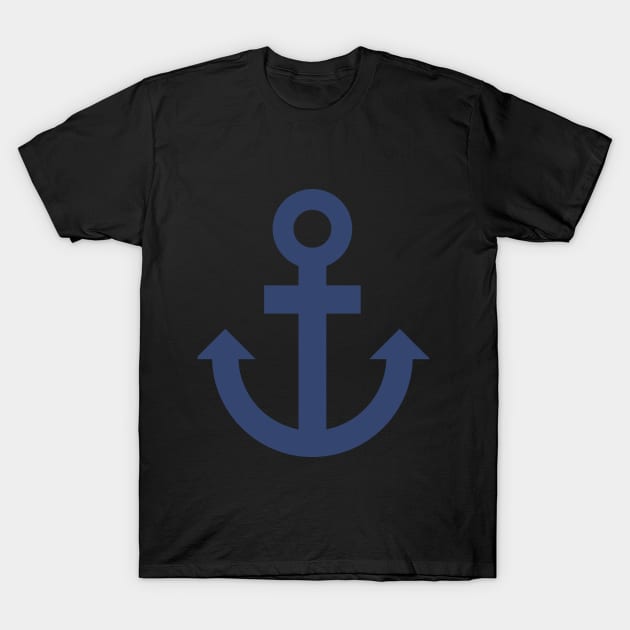 Anchor, Nautical T-Shirt by 47Merch